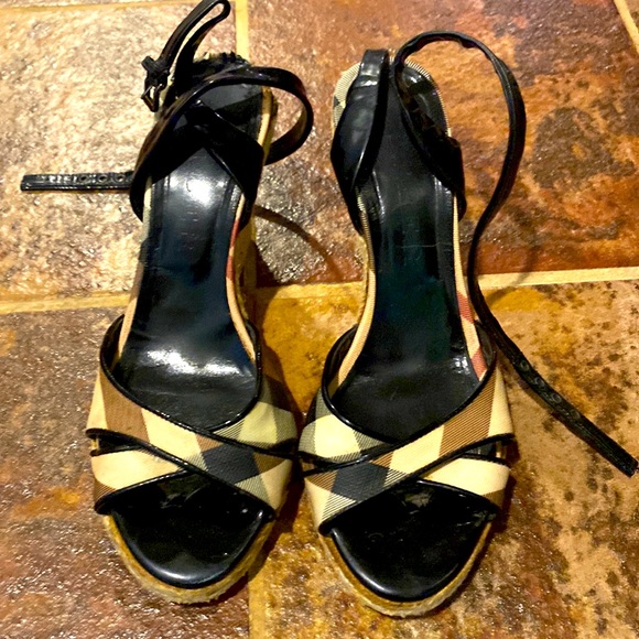 burberry catsbrook wedges